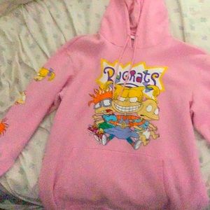 Rugrats hoodie size large and slightly used